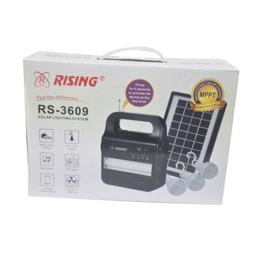 RISING RS 36 09 MP3 Player solar panel