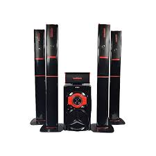 KAL Home Cinema 5.1 - Black And Red woofer