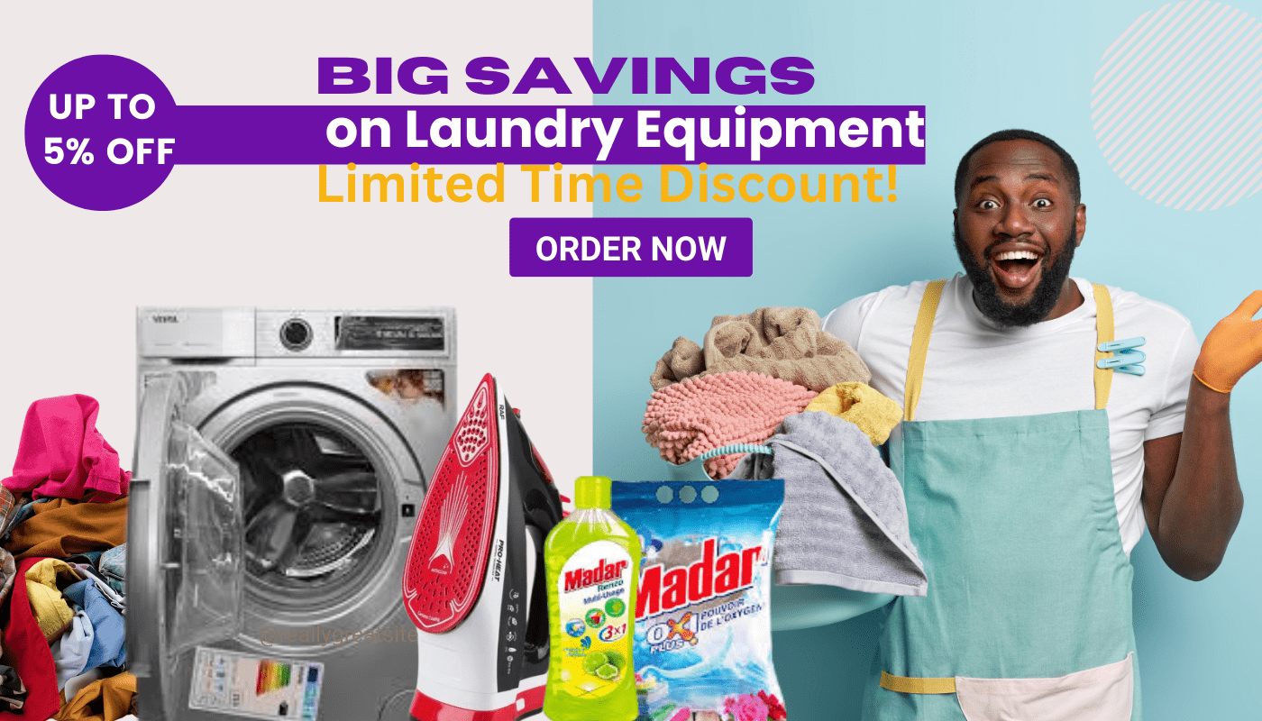 BUY LAUNDRY EQUIPMENTS IN CAMEROON