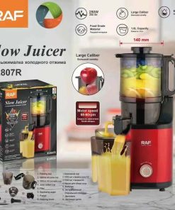 RAF Slow Juicer R.2807R – Premium Cold Press Juicer