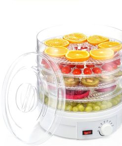 White 5 Tier Food Dehydrator (29x27.5cm)