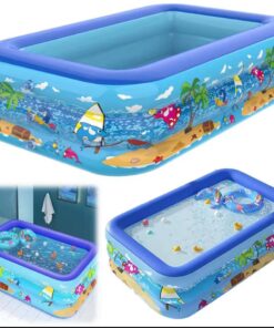 110-180CM Inflatable Swimming Pool Indoor Outdoor PVC