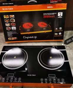 Silver Crest SC-7038 Electric Ceramic Stove – Powerful Dual-Burner for Every Cameroonian Kitchen