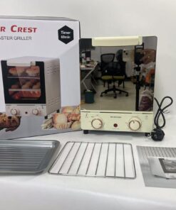 Silver Crest 15L Oven Toaster Griller – Compact, Efficient & Perfect for Every Cameroonian Kitchen