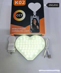 Hot RL-500 13inch Heart Shaped Selfie Ring Light with Remote Control Modern Stage Ring Light for Makeup Photography