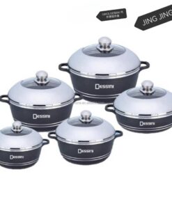 Dessini 10-Piece Die-Cast Non-Stick Cookware Set