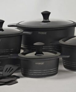 15-Piece Die-Cast Aluminum Non-Stick Cookware Set