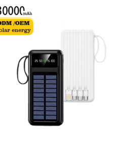 30000mAh Large Capacity Solar Power Bank