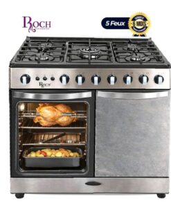 ROCH 5 Burners – 90×60 cm – Full Option Gas Cooker