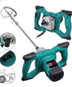Industrial Hand Mixer 2200W – 6-Speed Electric Cement Mixer – 220V